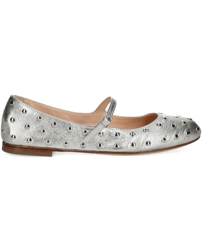 Attilio Giusti Leombruni Milly Strap Ballerinas - Silber Silber