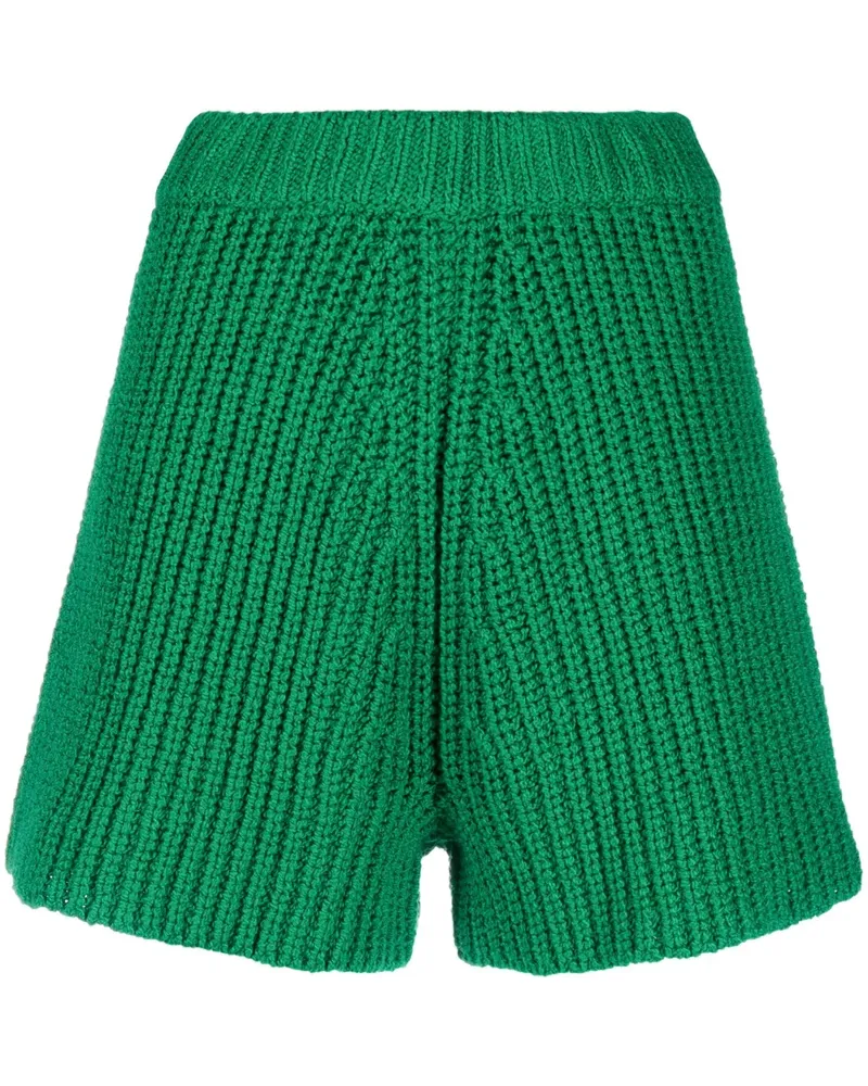 Alanui Gestrickte Shorts - Grün Grün