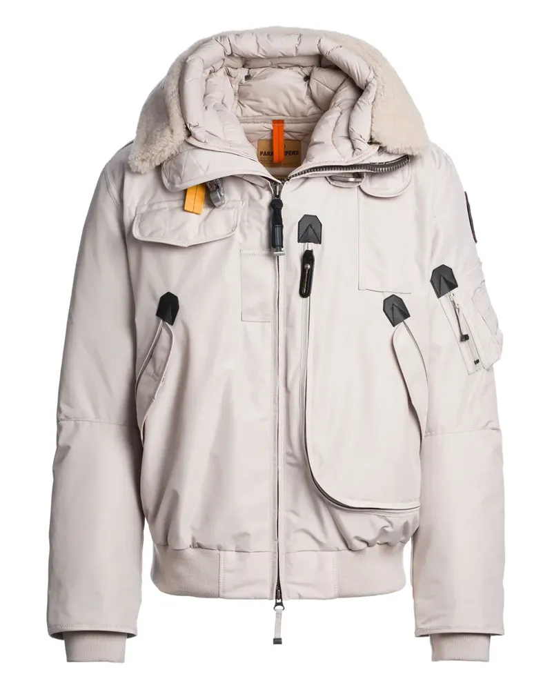 Parajumpers Bomberjacke mit Shearling-Kragen - Nude Nude