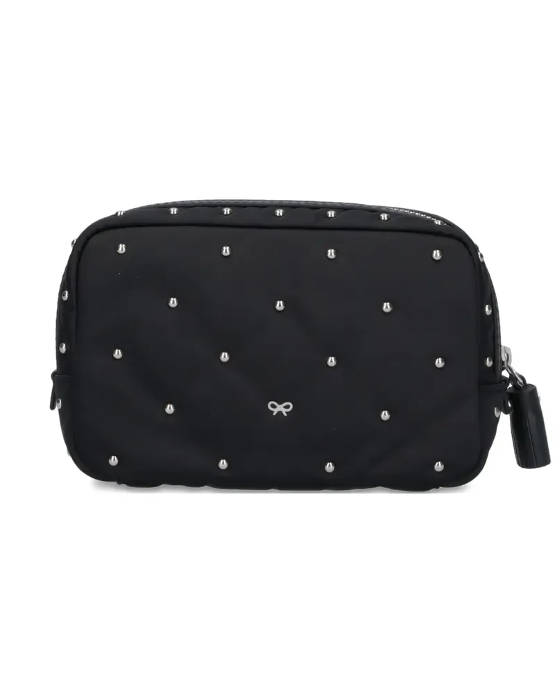 Anya Hindmarch zip-up clutch bag - Schwarz Schwarz