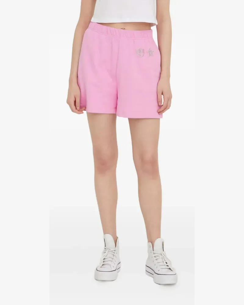 Chiara Ferragni Eye Shorts mit Sterndetail - Rosa Rosa