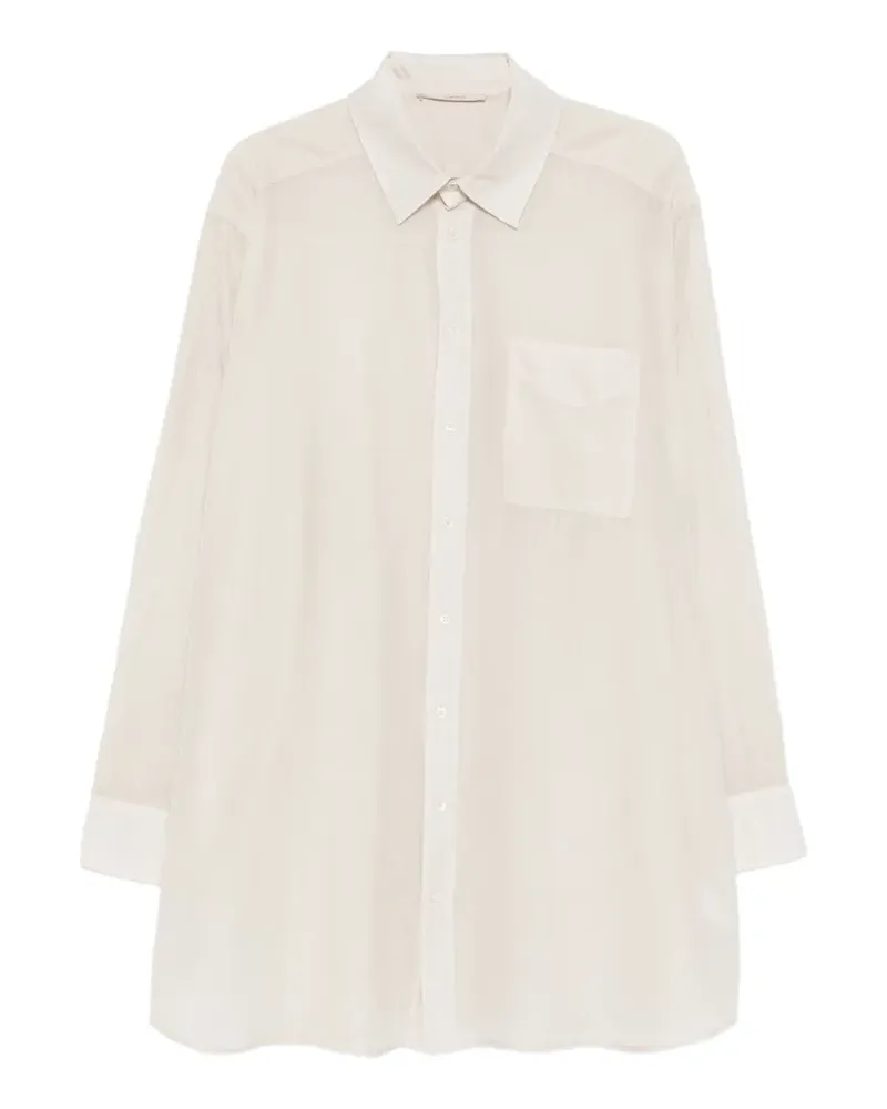 Humanoid chest-pocket shirt - Nude Nude