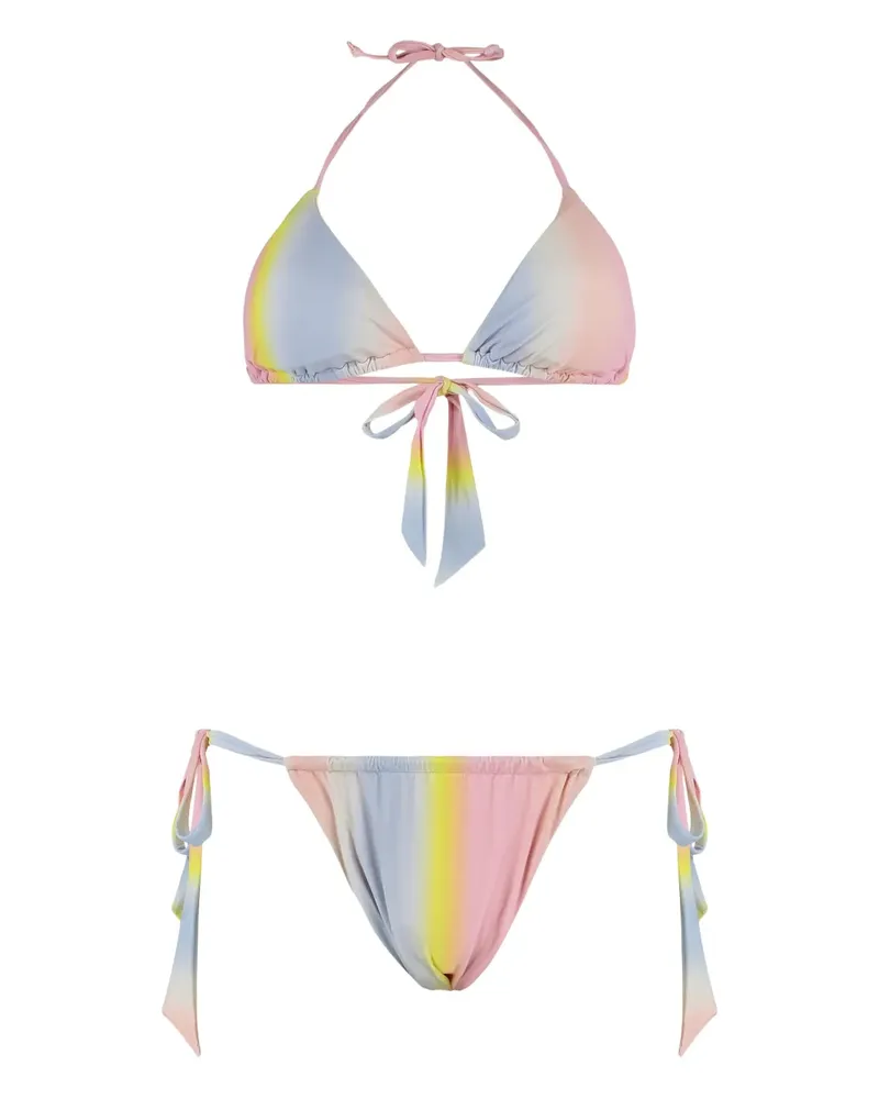 Anjuna Bikini mit Schleifenverschluss - Rosa Rosa