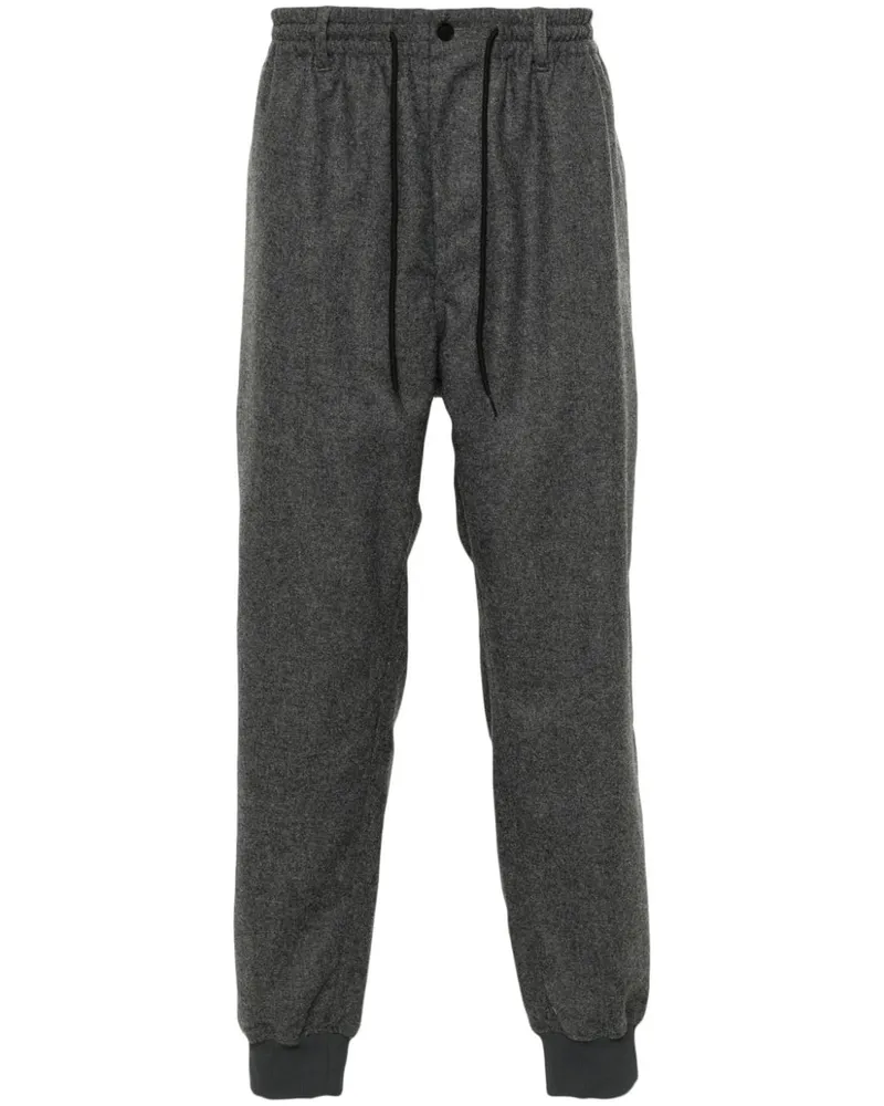Y-3 Jogginghose mit Logo-Print - Grau Grau