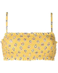 Tory Burch Bikinioberteil mit Print Gelb