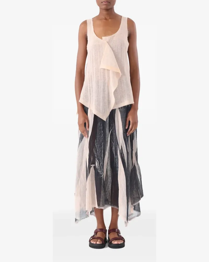 Jason Wu Rock mit Siebdruck - Nude Nude