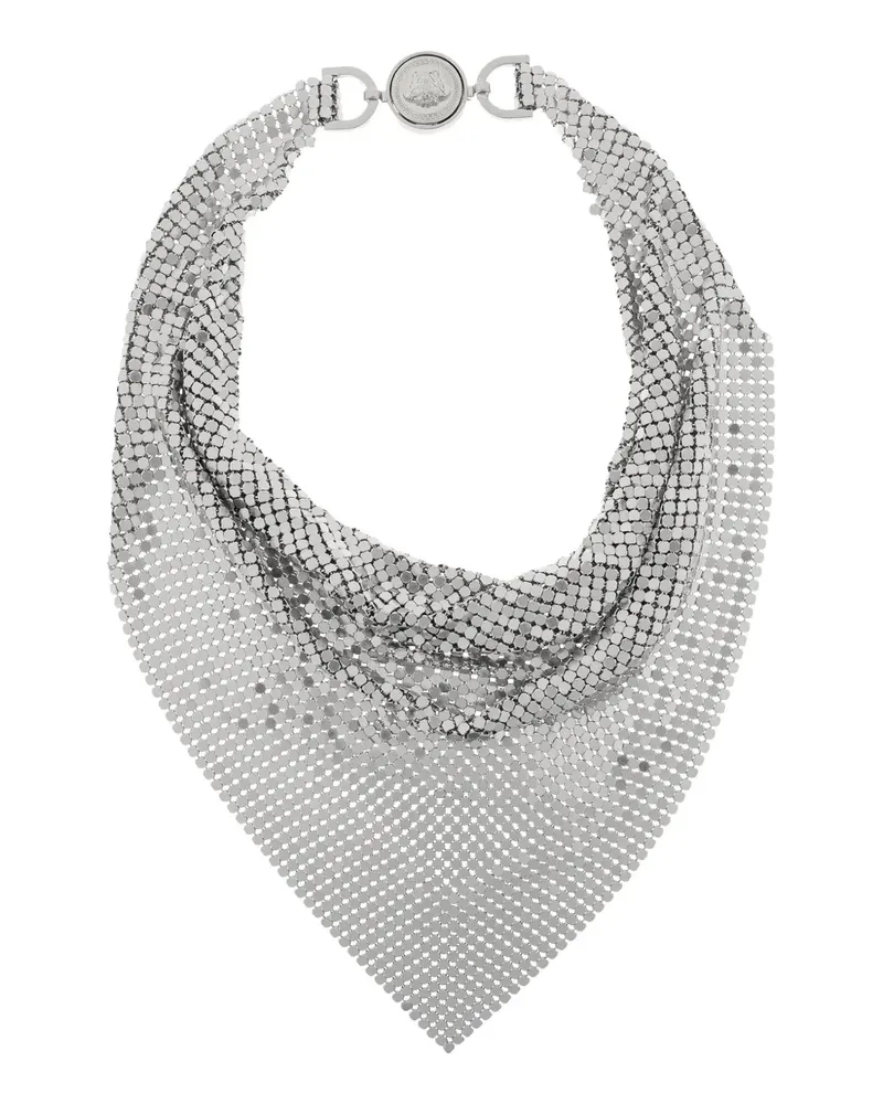 Versace Medusa Halskette aus Kettengeflecht - Silber Silber