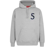 Hoodie mit S-Logo - Grau