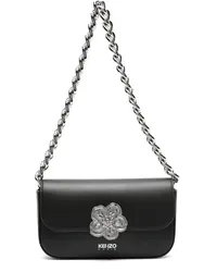 Kenzo Schultertasche mit Boke Flower Schwarz