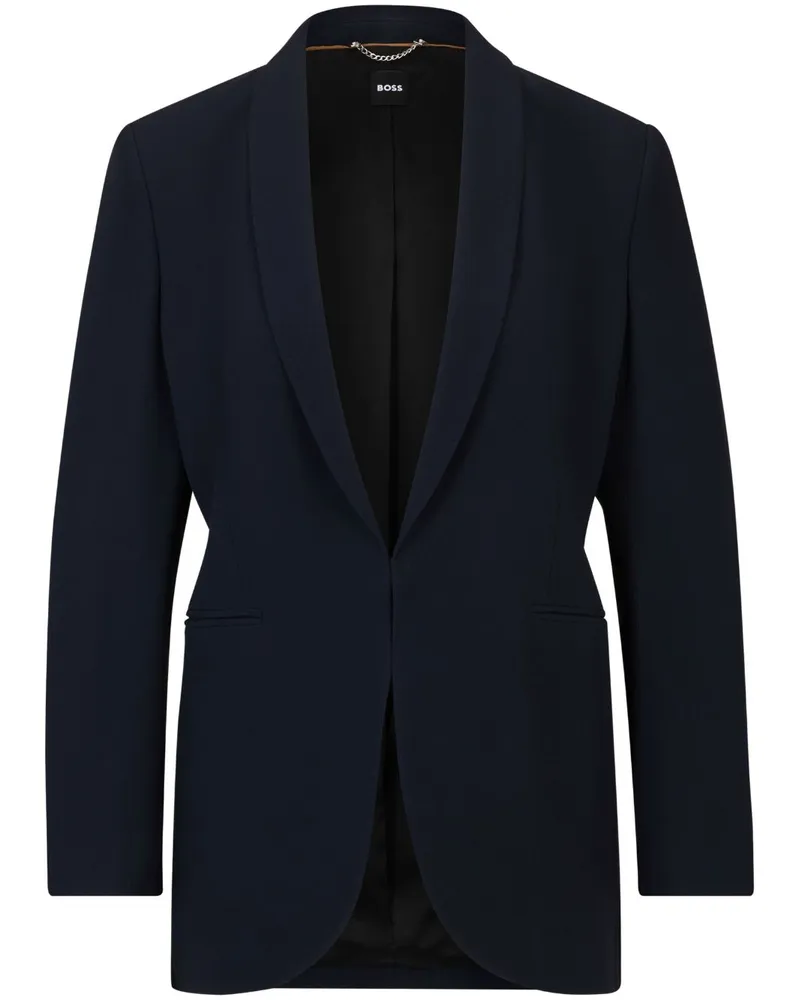 HUGO BOSS Einreihiger Jirea Blazer - Blau Blau