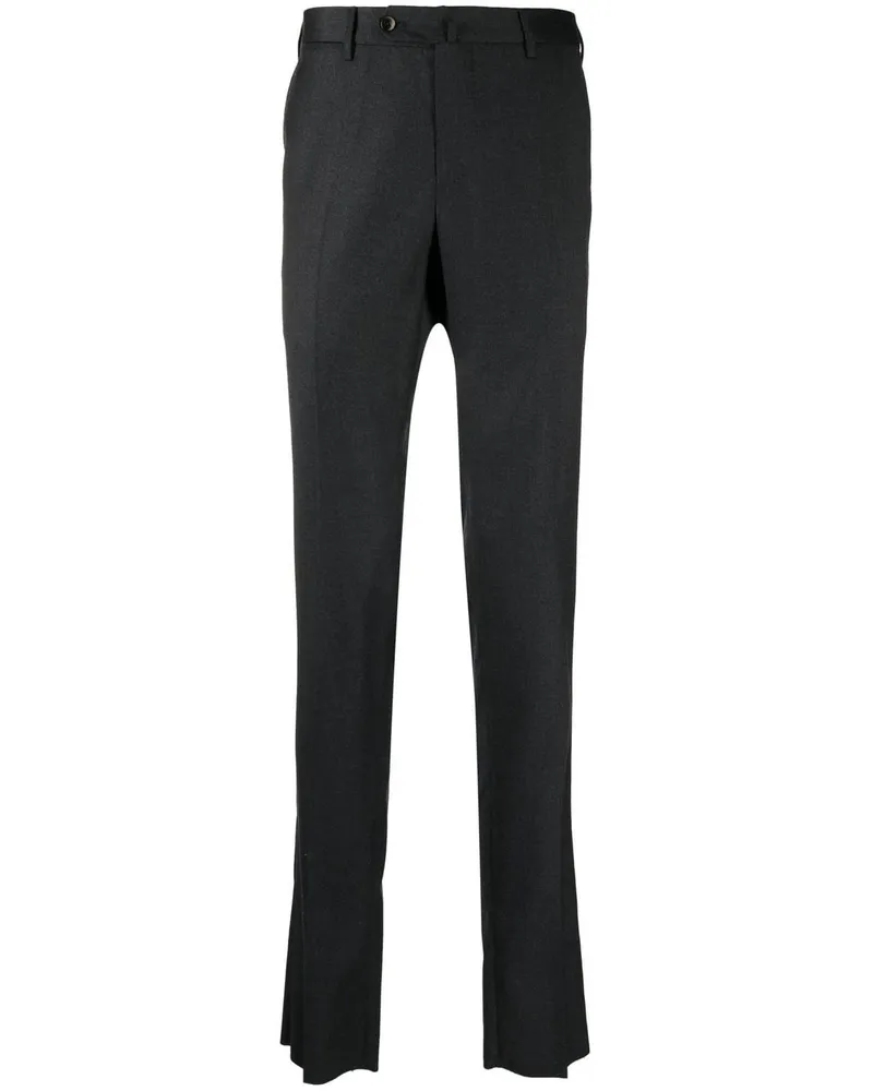 PT TORINO Klassische Slim-Fit-Hose - Grau Grau
