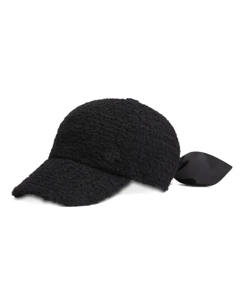 Patou Baseballkappe mit Schleife - Schwarz Schwarz