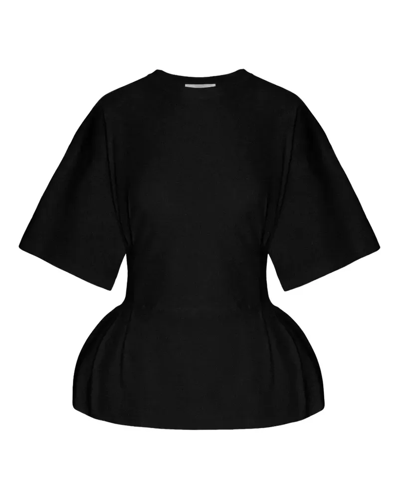 Seen Users Kurzärmeliges Pouf T-Shirt - Schwarz Schwarz