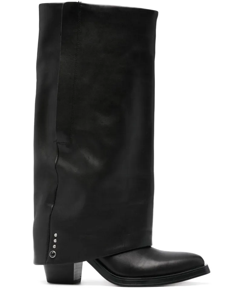 ash Jackson Stiefel 90mm - Schwarz Schwarz