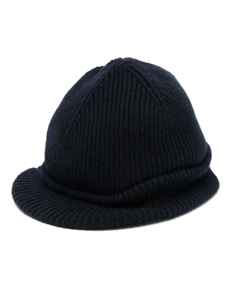 Inverni Beanie aus Kaschmir - Blau Blau