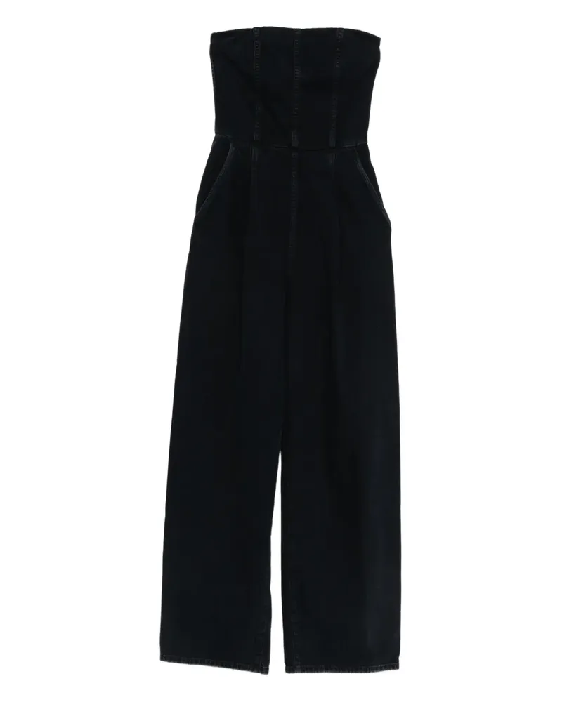 AGOLDE strapless jumpsuit - Schwarz Schwarz