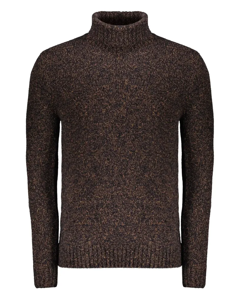 MOORER Gordon Rollkragenpullover - Braun Braun