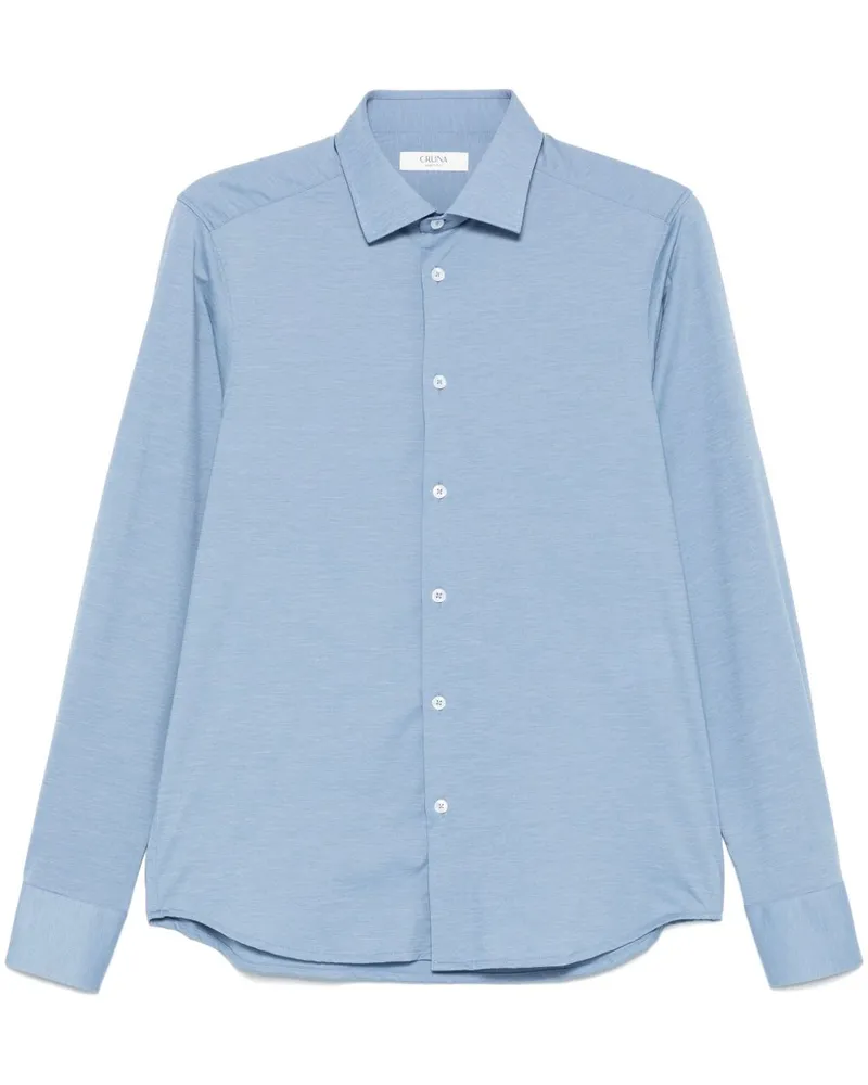 CRUNA Manhattan Hemd - Blau Blau