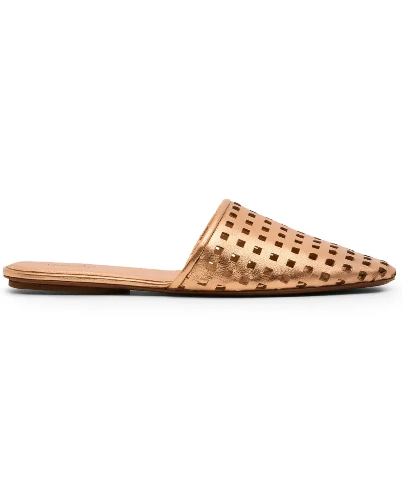 Marsèll Perforierte Mules - Gold Gold
