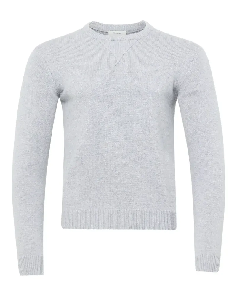 J.W.Anderson Pullover mit geripptem Saum - Grau Grau