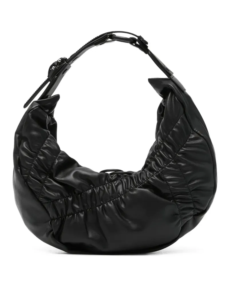 Innerraum small crunch half-moon messenger bag - Schwarz Schwarz