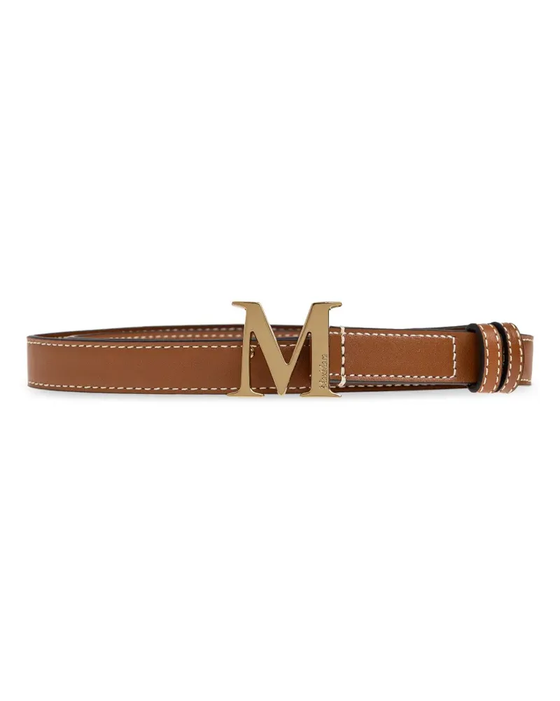 Max Mara Classic Gürtel - Braun Braun