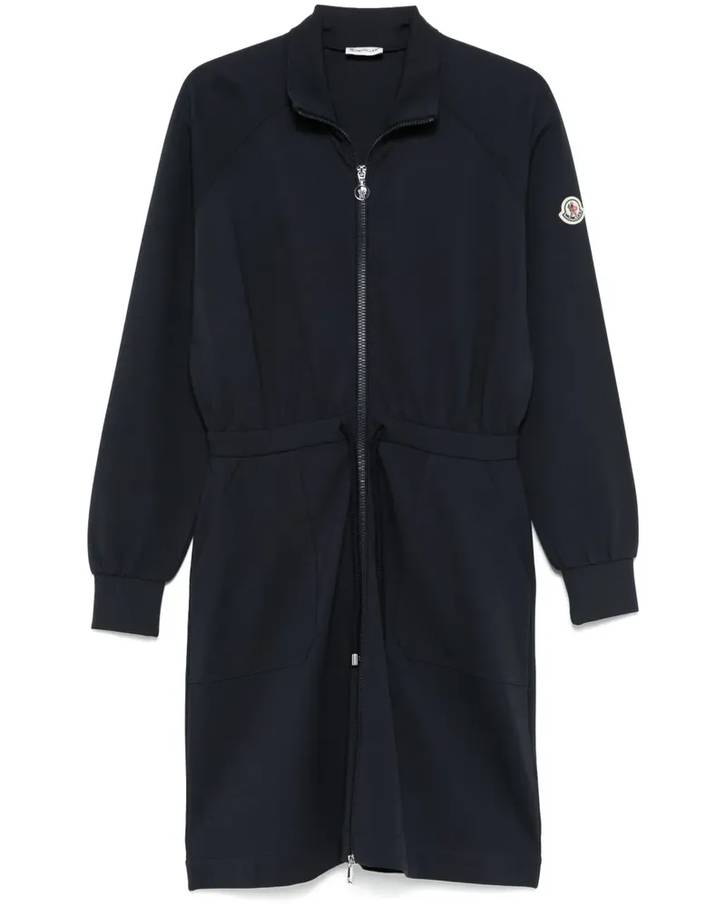 Moncler Minikleid mit Reißverschluss - Blau Blau