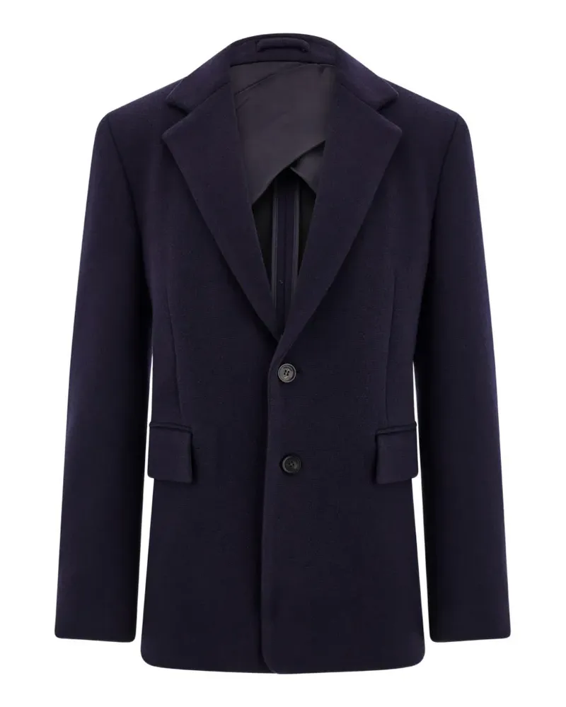 Ferragamo single breasted jersey blazer - Blau Blau
