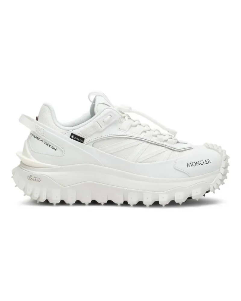 Moncler Sneakers mit Einsätzen - Weiß Weiß