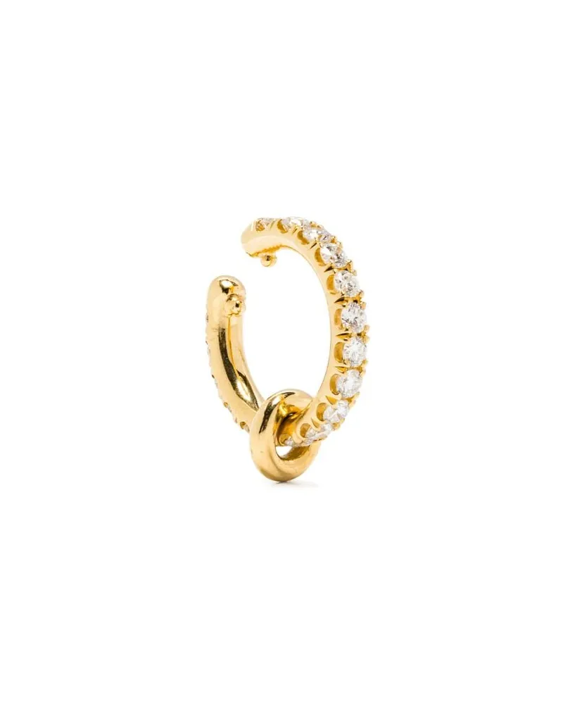 Spinelli Kilcollin 18kt Elara Ear Cuff aus Gelbgold mit Diamant Gold