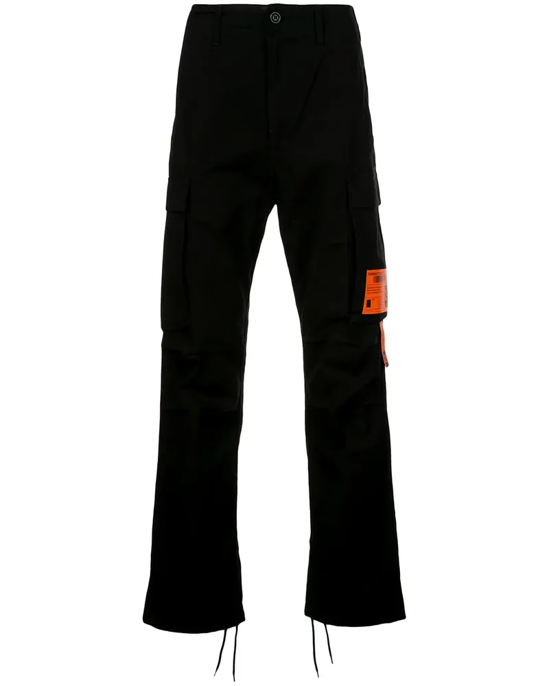 Neighborhood Cargohose mit lockerem Schnitt - Schwarz Schwarz