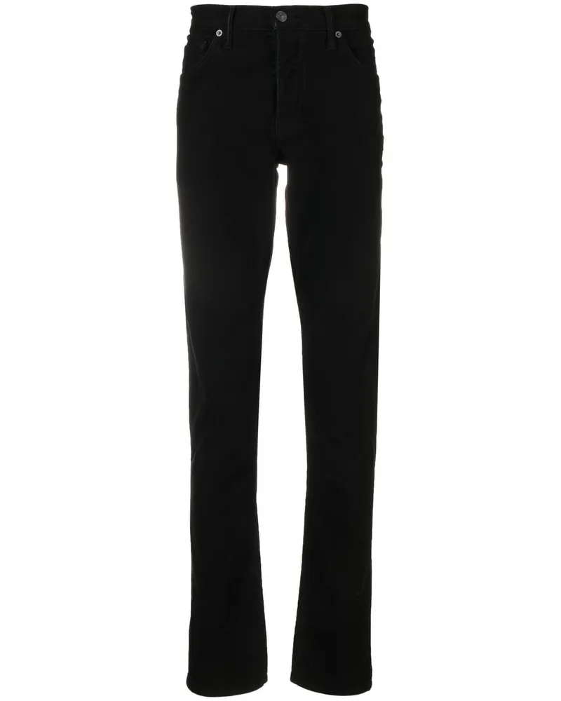 Tom Ford Hose mit schmalem Schnitt - Schwarz Schwarz