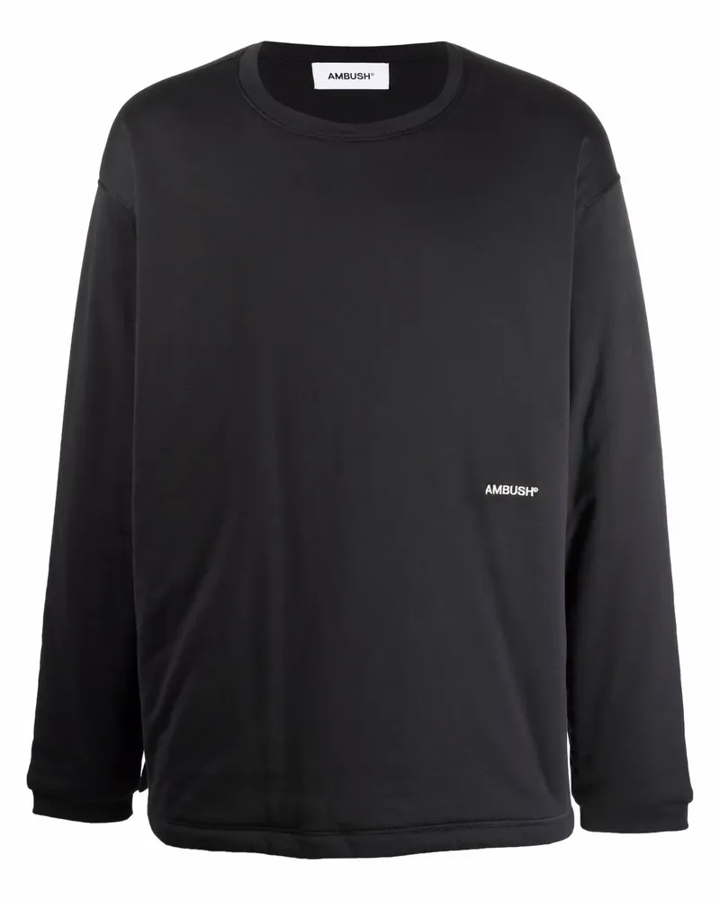 AMBUSH T-Shirt mit Logo-Print - Schwarz Schwarz