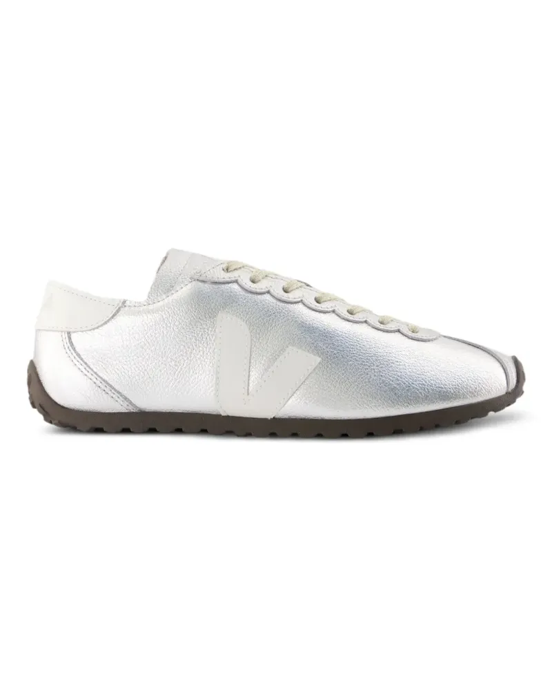 VEJA Cateyes leather sneakers - Silber Silber