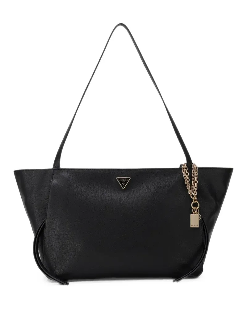 Guess Devon Schultertasche - Schwarz Schwarz