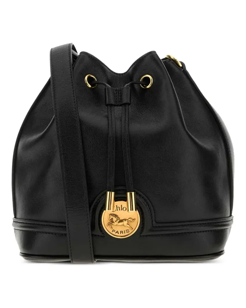 Chloé Beuteltasche aus Leder - Schwarz Schwarz