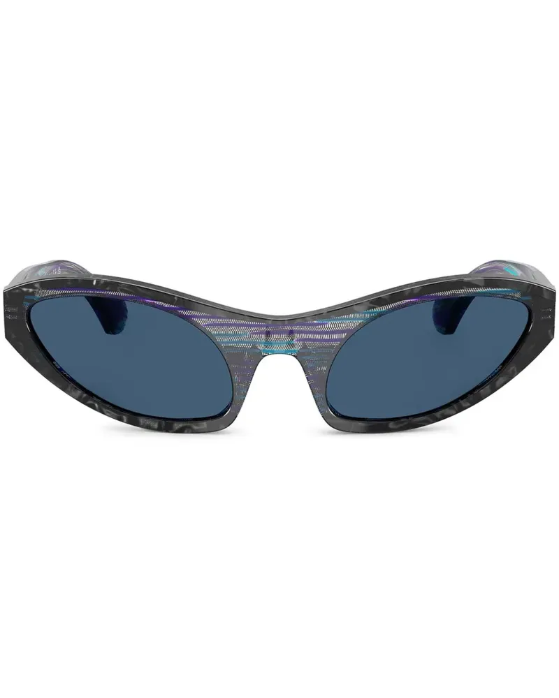 Alain Mikli Sonnenbrille mit ovalem Gestell - Violett Violett