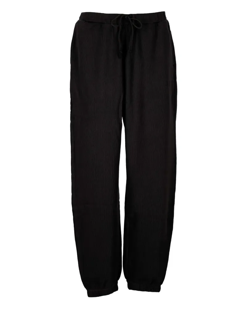 Applied Art Forms drawstring track pants - Schwarz Schwarz