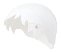 Eleonor Filzhut mit Perlen - Weiß