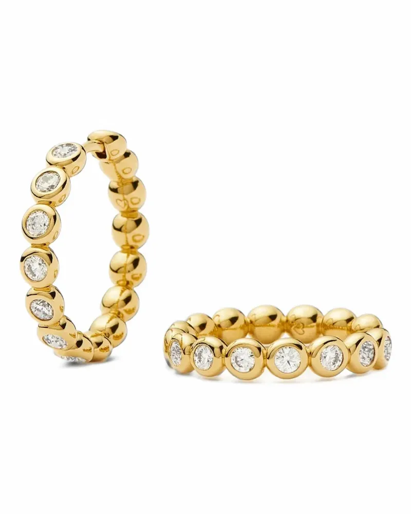 Missoma Tennis Classic Creolen - Gold Gold