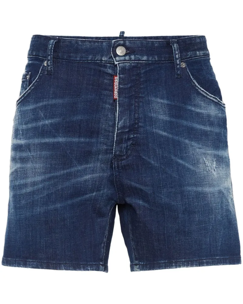Dsquared2 Jeans-Shorts aus Baumwollstretch - Blau Blau