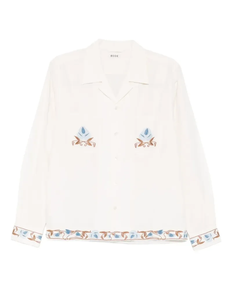 BODE Nouveau Vine shirt - Nude Nude