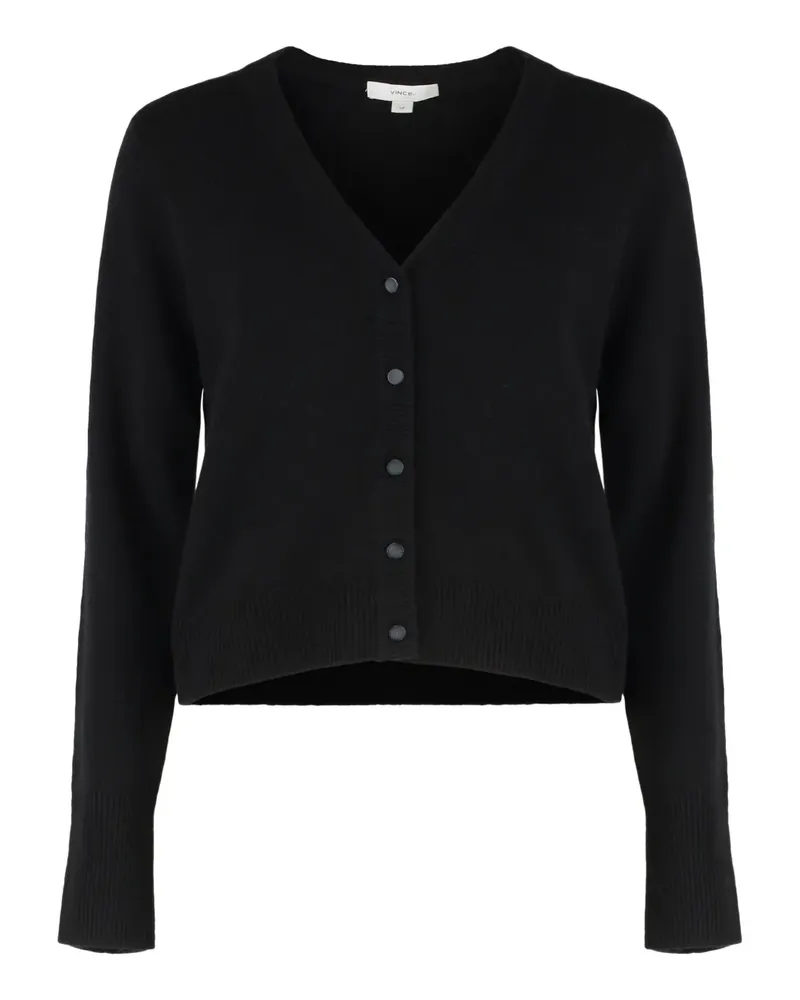 Vince Klassischer Cardigan - Schwarz Schwarz