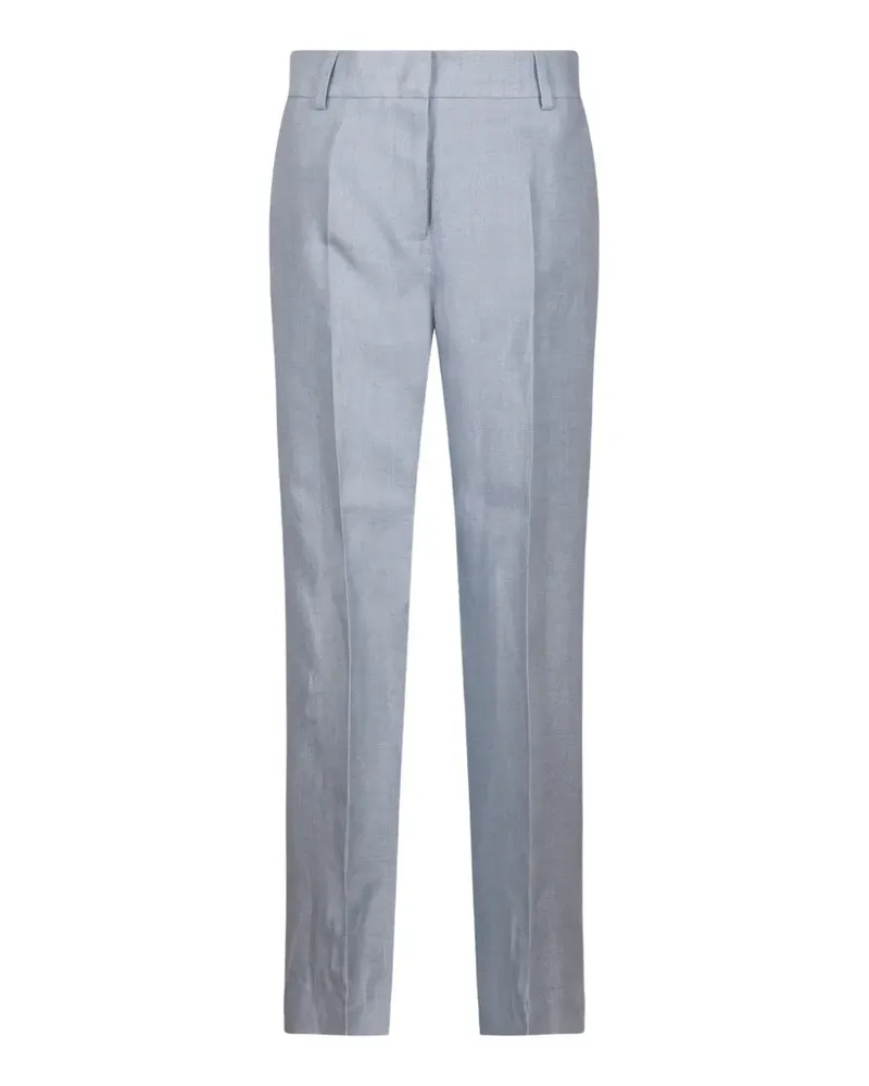 Max Mara Plissierte Hose - Blau Blau