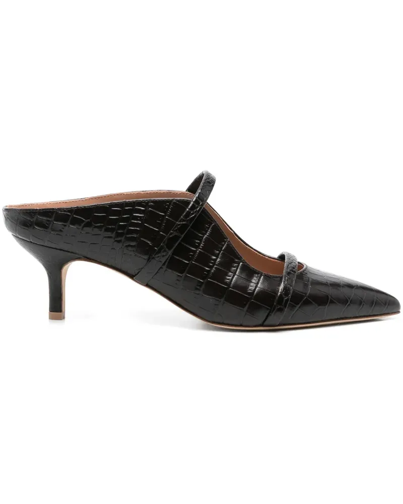 Malone Souliers Maureen Mules mit spitzen Riemen 60mm - Braun Braun