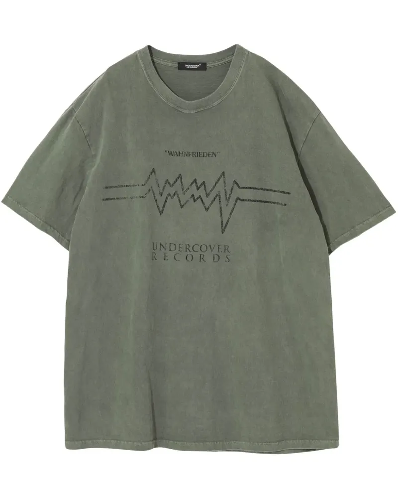 Undercover T-Shirt aus Baumwolle - Grün Grün