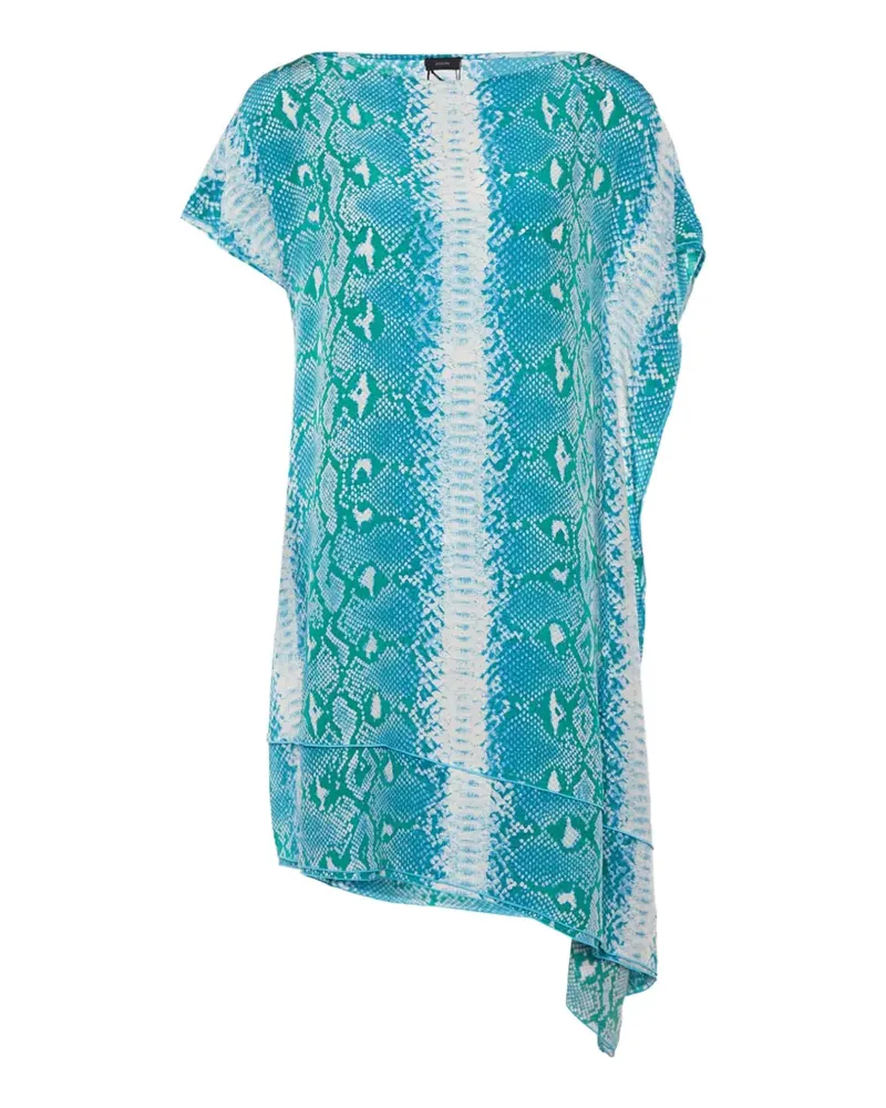 Joseph snake-print shift dress - Blau Blau