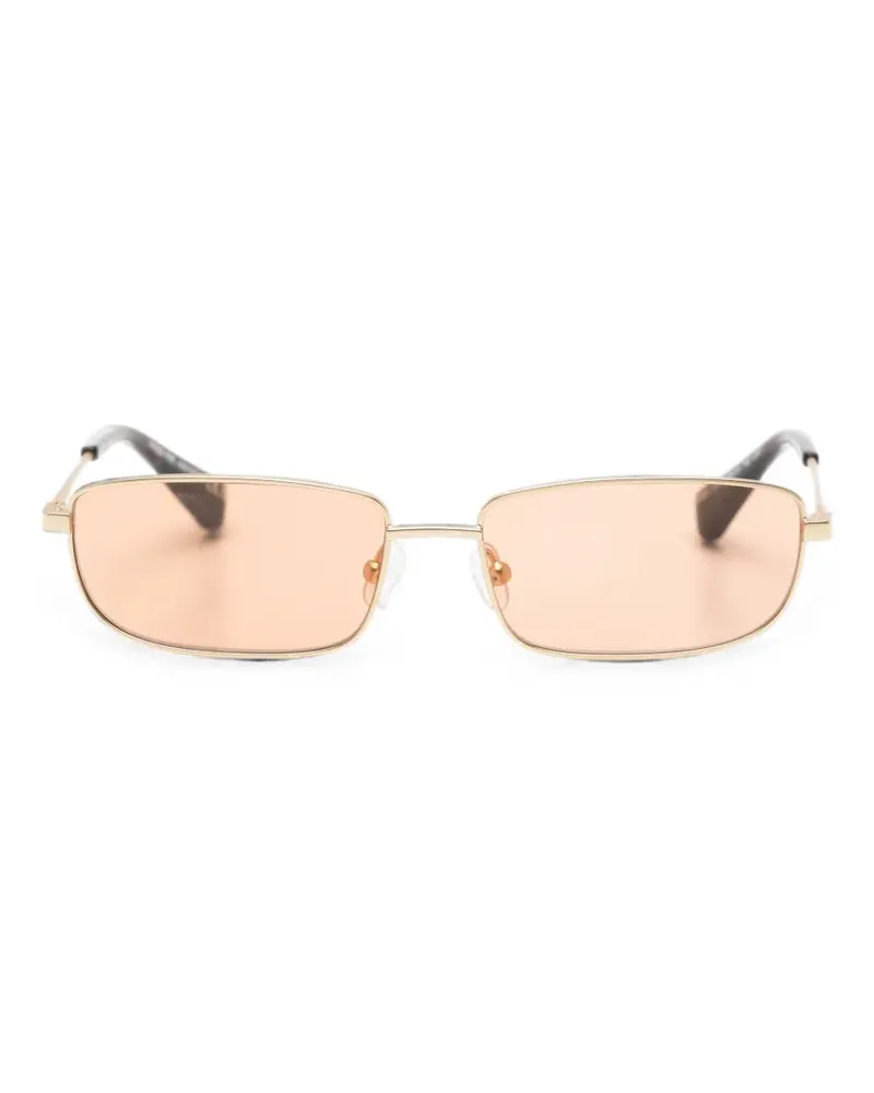 Patrizia Pepe Sonnenbrille mit eckigem Gestell - Gold Gold