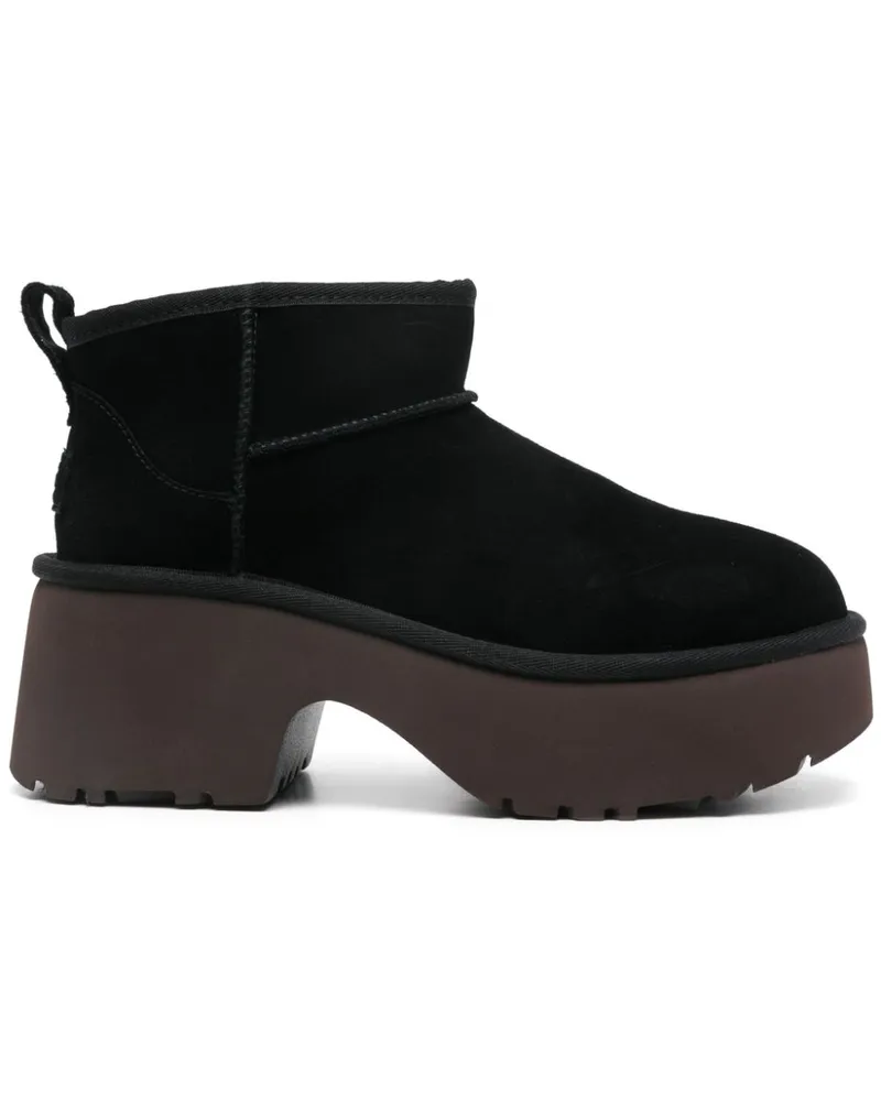 UGG Classic Ultra Mini New Heights Stiefel - Schwarz Schwarz
