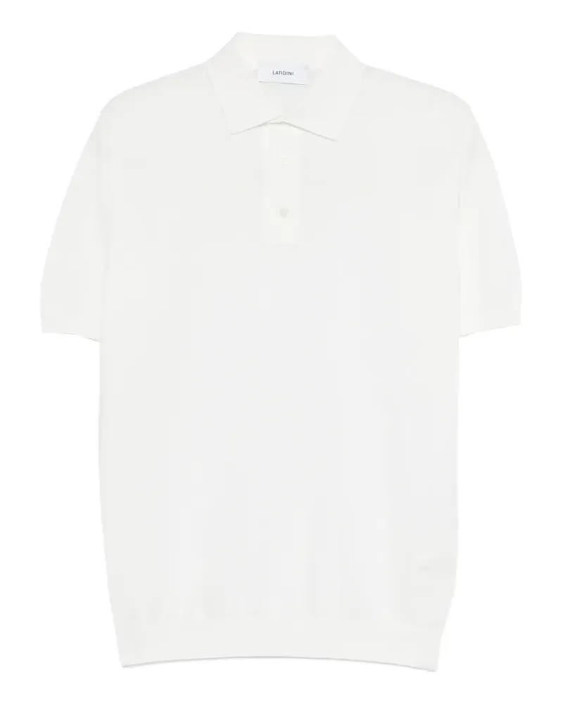 LARDINI short-sleeve polo shirt - Weiß Weiß